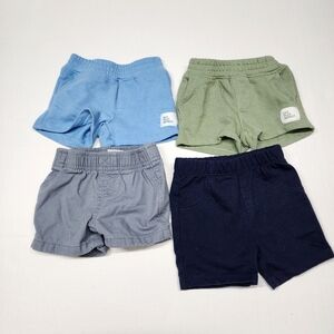 Baby Boy Clothing Size 3 Months Pants Shorts Lot Of 4 pcs